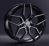 Диски LS wheels LS1266 7.5 х 17 4*100 Et: 40 Dia: 60.1 черный полностью полированный