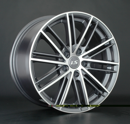 Диски LS wheels LS 480 7.5 х 17 5*114,3 Et: 45 Dia: 73.1 серый с полировкой