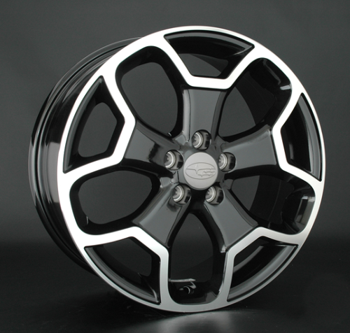 Диски Replica LA SB23 7 х 17 5*114,3 Et: 48 Dia: 56.1 черный полностью полированный