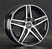 Диски LS wheels LS321 7 х 17 4*100 Et: 40 Dia: 60.1 черный полностью полированный