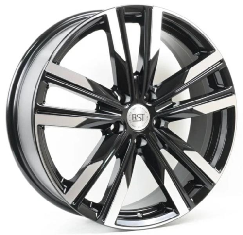 Диски RST R089 7 х 19 5*108 Et: 36 Dia: 65.1 черный с проточкой глянцевый