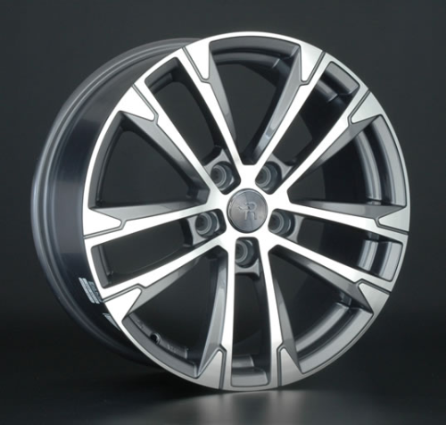 Диски Replay SK62 7 х 17 5*112 Et: 40 Dia: 57.1 серый с полировкой