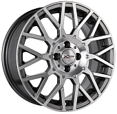 Диски X'trike X-125 6.5 х 16 4*98 Et: 35 Dia: 58.6 серый с полировкой