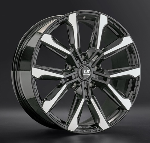 Диски LS Forged FG34 8.5 х 21 5*150 Et: 54 Dia: 110.1 черный полностью полированный