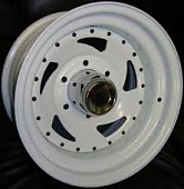 Диски IKON white 8 х 15 5*139,7 Et: -16 Dia: 108.6 белый
