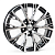 Диски RST R207 6.5 х 17 5*114,3 Et: 45 Dia: 60.1 черный с проточкой глянцевый