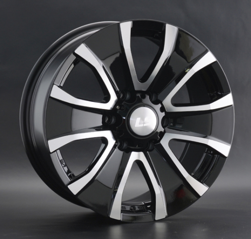 Диски LS wheels LS 953 8 х 18 6*139,7 Et: 36 Dia: 100.1 черный полностью полированный