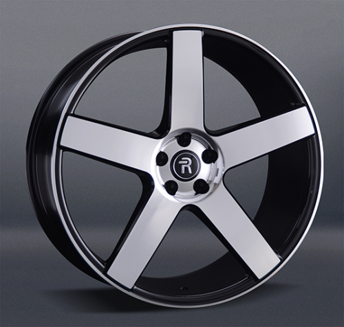 Диски Replay A37 10 х 22 5*112 Et: 21 Dia: 66.6 черный полностью полированный