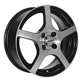 Диски X'trike X-118 6 х 15 4*108 Et: 45 Dia: 63.3 черный с проточкой глянцевый
