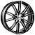 Диски RST R079 8 х 19 5*114,3 Et: 50 Dia: 67.1 черный с проточкой глянцевый