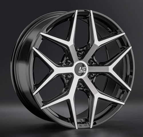 Диски LS wheels FlowForming RC64 9 х 20 6*139,7 Et: 25 Dia: 78.1 черный полностью полированный