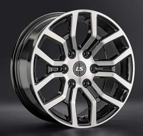Диски LS wheels LS1367 9 х 20 6*139,7 Et: 25 Dia: 106.1 черный полностью полированный
