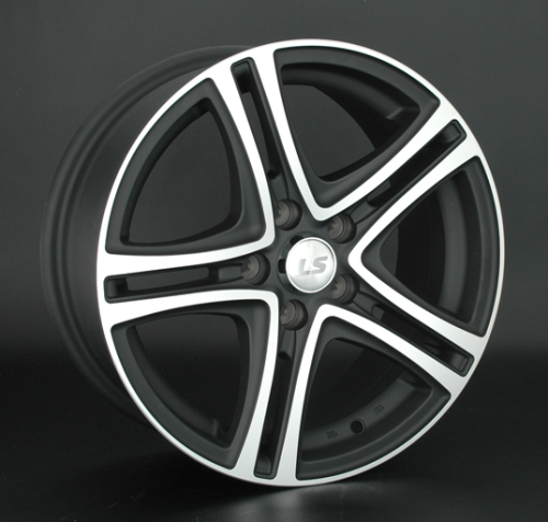 Диски LS wheels LS570 6.5 х 15 5*100 Et: 38 Dia: 73.1 черный с проточкой матовый