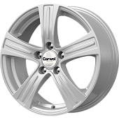 Диски Carwel Лямбда 6 х 15 5*100 Et: 38 Dia: 57.1 серебро с полированным ободом
