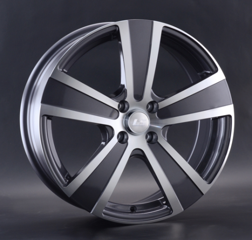 Диски LS wheels LS 950 7 х 17 5*114,3 Et: 45 Dia: 73.1 серый с полировкой