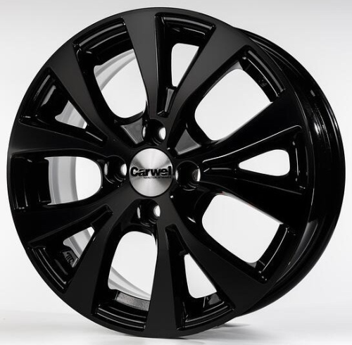 Диски Carwel Талто 6 х 15 4*100 Et: 46 Dia: 54.1 черный матовый