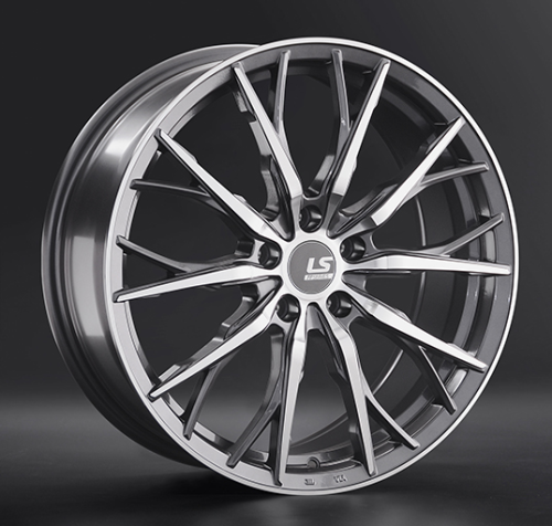 Диски LS wheels FlowForming RC11 8.5 х 20 5*108 Et: 45 Dia: 63.3 серый с полировкой