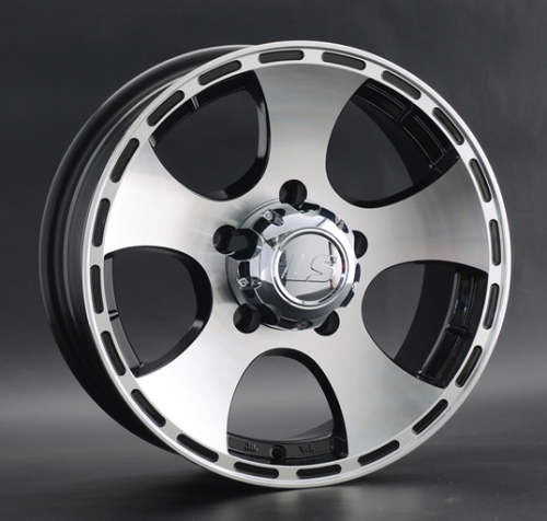 Диски LS wheels LS795 7 х 16 5*139,7 Et: 5 Dia: 108.6 черный полностью полированный