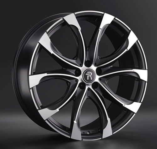 Диски Replay B223 9.5 х 22 5*112 Et: 37 Dia: 66.6 черный с проточкой матовый