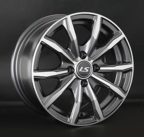 Диски LS wheels LS786 6 х 16 4*100 Et: 52 Dia: 54.1 серый с полировкой