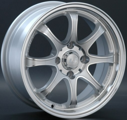 Диски LS wheels LS144 6.5 х 15 4*108 Et: 27 Dia: 65.1 классический серебристый цвет