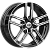 Диски Wheels UP Up113 6.5 х 16 5*100 Et: 38 Dia: 67.1 черный с проточкой глянцевый