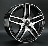 Диски LS wheels LS285 7 х 16 5*112 Et: 48 Dia: 66.6 черный полностью полированный