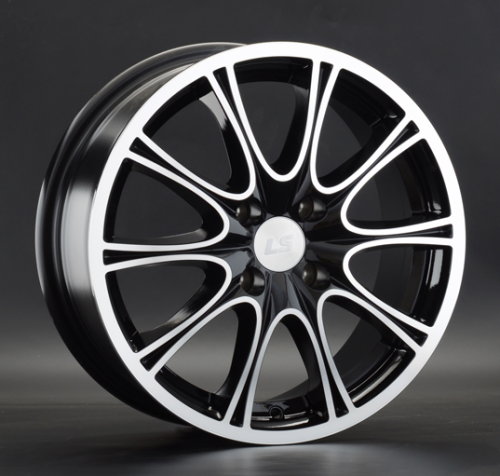 Диски LS wheels  LS 842 6 х 15 4*100 Et: 40 Dia: 60.1 черный полностью полированный