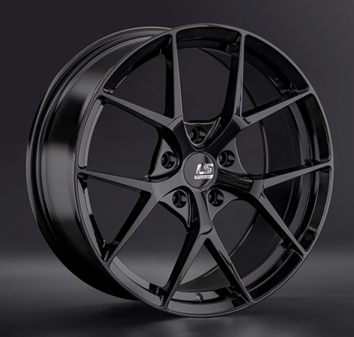 Диски LS wheels FlowForming RC66 8 х 18 5*108 Et: 45 Dia: 63.4 черный матовый