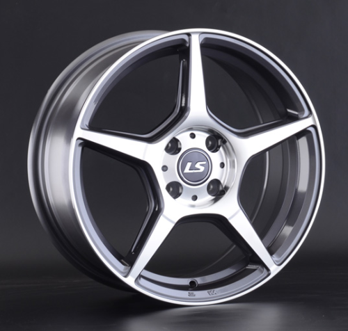 Диски LS wheels LS 833 7 х 16 4*100 Et: 42 Dia: 60.1 серый с полировкой