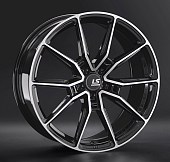 Диски LS wheels FlowForming RC58 8.5 х 20 5*112 Et: 20 Dia: 66.6 черный полностью полированный