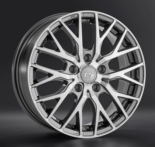 Диски LS wheels LS1369 6.5 х 16 5*114,3 Et: 40 Dia: 67.1 серый с полировкой