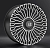 Диски LS wheels FlowForming RC99 9 х 22 6*139,7 Et: 45 Dia: 100.1 черный с проточкой матовый