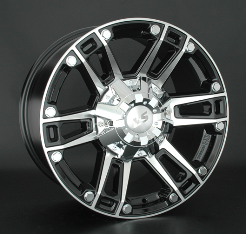Диски LS wheels LS558 8 х 17 6*139,7 Et: 36 Dia: 100.1 черный полностью полированный