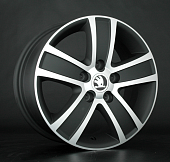 Диски Replica LA SK17 6 х 15 5*112 Et: 47 Dia: 57.1 черный с проточкой матовый