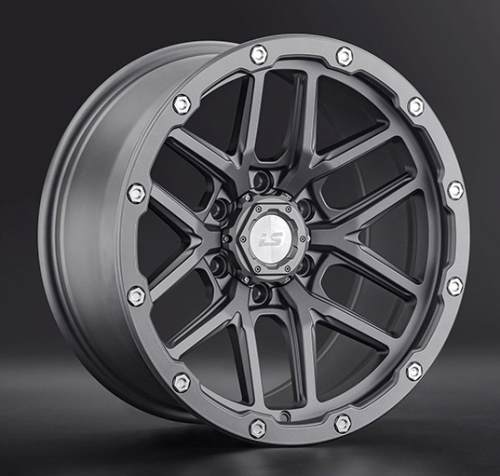 Диски LS wheels LS1362 9.5 х 18 6*139,7 Et: 0 Dia: 106.1 серый матовый