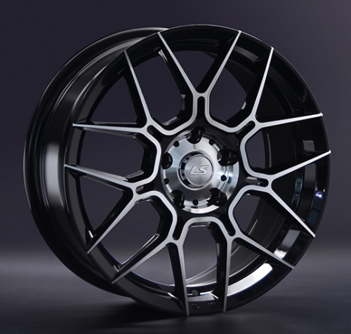 Диски LS wheels LS1265 8 х 18 5*114,3 Et: 45 Dia: 67.1 черный полностью полированный
