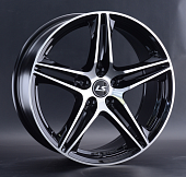 Диски LS wheels LS1056 7.5 х 17 5*108 Et: 50 Dia: 63.4 черный полностью полированный