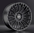 Диски LS Forged FG25 9.5 х 22 5*130 Et: 71 Dia: 71.6 черный матовый