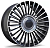Диски RST R159 8 х 19 5*114,3 Et: 45 Dia: 67.1 черный с проточкой глянцевый