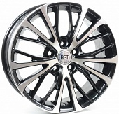 Диски RST R027 7.5 х 17 5*114,3 Et: 45 Dia: 60.1 черный с проточкой матовый