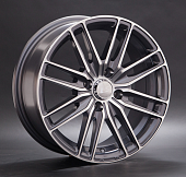 Диски LS wheels LS 760 7 х 16 5*100 Et: 40 Dia: 57.1 серый с полировкой