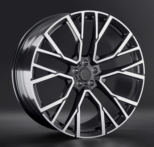 Диски LS Forged FG07  10.5 х 23 5*112 Et: 31 Dia: 66.6 черный с проточкой матовый