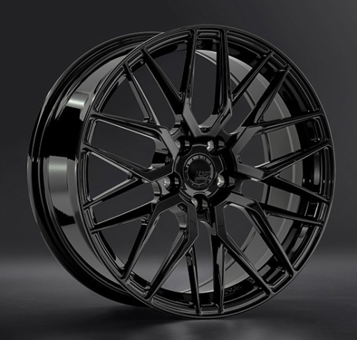 Диски LS Forged FG04Y 8 х 18 5*112 Et: 38 Dia: 66.6 черный матовый