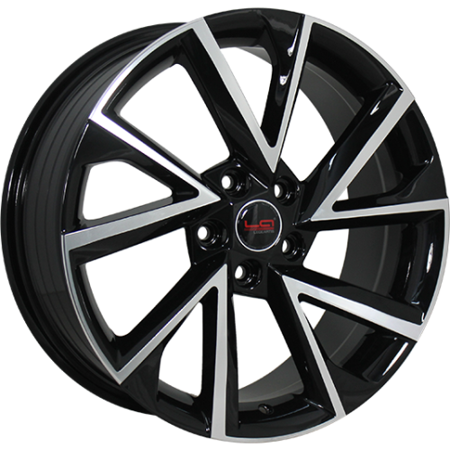 Диски Replica Concept SK525 7 х 17 5*112 Et: 45 Dia: 57.1 черный полностью полированный