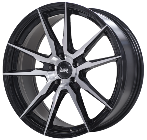 Диски RR CSSYA8522 8 х 19 5*108 Et: 36 Dia: 65.1 черный с проточкой глянцевый