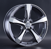 Диски LS wheels 1053 7.5 х 17 5*114,3 Et: 45 Dia: 67.1 серый с полировкой
