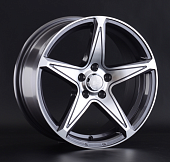 Диски LS wheels LS 852 7 х 16 5*100 Et: 38 Dia: 57.1 серый с полировкой