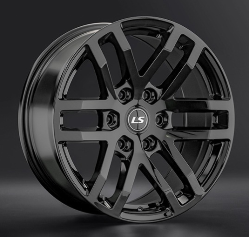 Диски LS wheels LS 1279 9 х 20 6*139,7 Et: 25 Dia: 100.1 черный матовый
