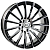 Диски RST R108 8 х 18 5*112 Et: 43 Dia: 66.6 черный с проточкой глянцевый